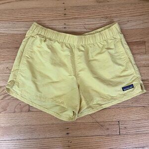 Patagonia Women's Barely Baggies™ Shorts - 2½" in Butter Yellow, Size S